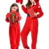 Kigurumi Pajamas Onesie Christmas Red Winter Sleepwear Animal Costume Halloween Onesie Pajamas