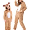 Onesie Kigurumi Pajamas Christmas Reindeer Kid Kigurumi Costumes