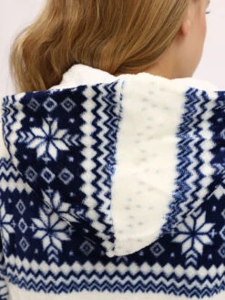 Kigurumi Pajamas Onesie Christmas Adult Blue Flannel For Adult Winter Sleepwear Animal Costume Halloween -Christmas Costumes Store 201911261747226076143