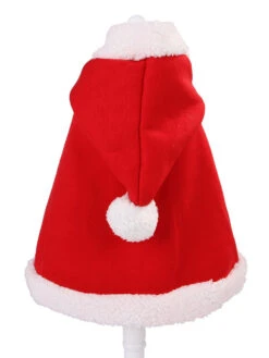 Pet Costume Christmas Red Cloak Polyester Pet Supply -Christmas Costumes Store 20200818114616557516