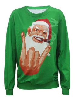 Christmas Pullover Sweatshirt Ugly Christmas Tops
