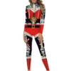 Christmas Santa Clause Stretchy Zentai Suit