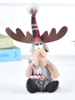 Christmas Holiday Decorations Elk Doll Doll Christmas Polyester Fiber Tree Pendant -Christmas Costumes Store 202011091727292591123
