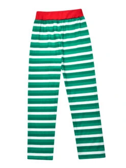 Matching Family Christmas Pajamas Cotton Blend Christmas Pattern Green White Color Block Pants Top Set 13 Matching Family Christmas Pajamas Cotton Blend Christmas Pattern Green White Color Block Pants Top Set -Christmas Costumes Store 202011111142051563359