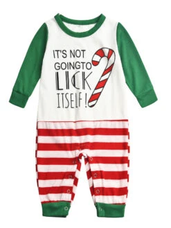 Matching Family Christmas Pajamas Cotton Blend Color Block White Green Stripes Top Pants Set 12 Matching Family Christmas Pajamas Cotton Blend Color Block White Green Stripes Top Pants Set -Christmas Costumes Store 202011111142187669683