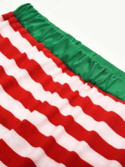 Matching Family Christmas Pajamas Cotton Blend Color Block White Green Stripes Top Pants Set 14 Matching Family Christmas Pajamas Cotton Blend Color Block White Green Stripes Top Pants Set -Christmas Costumes Store 202011111142191065875