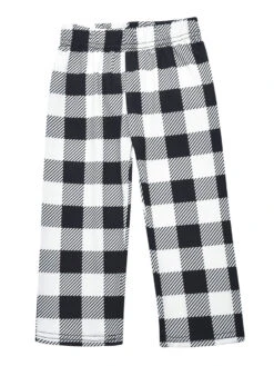 Matching Family Christmas Pajamas Adult's Kid's Cotton Blend Plaid Christmas Pattern Top Pants Set -Christmas Costumes Store 202011111142525592819