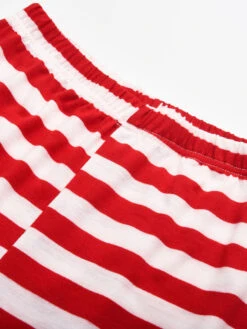 Christmas Matching Family Pajamas Cotton Blend Color Block Red Stripes Top Pants Set 18 Christmas Matching Family Pajamas Cotton Blend Color Block Red Stripes Top Pants Set -Christmas Costumes Store 20201111114539743491