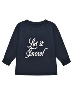 Christmas Matching Family Pajamas Navy Blue Cotton Blend Color Block Christmas Pattern Top Plaid Pants Set -Christmas Costumes Store 202011111659184033849