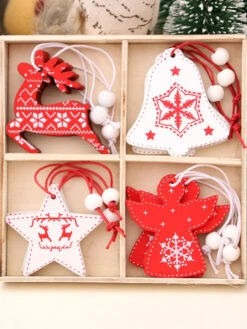 Christmas Party Supplies Wood Christmas Christmas Costume Decorations -Christmas Costumes Store 202011121454425014595