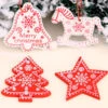 Christmas Party Supplies Wood Christmas Christmas Costume Decorations