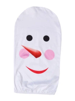 Snowman Jumpsuit For Christmas Red Polyester Fiber Hood Christmas Holidays Costumes Full Set -Christmas Costumes Store 202110271951021862823