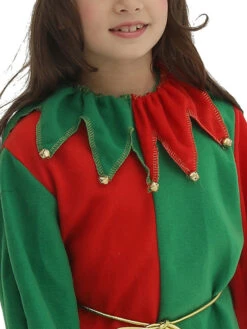 Kids Christmas Costume Red Polyester Fiber Top Hat Pants 3-Piece Set Christmas Holidays Costumes -Christmas Costumes Store 202110302010350071560