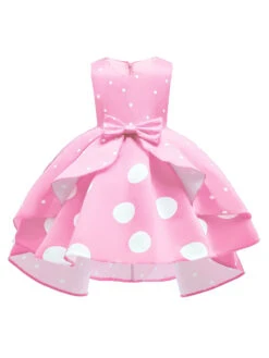 Tunic Dress For Christmas Polyester Fiber Red Christmas Holidays Party Dress -Christmas Costumes Store 202110302010409582064