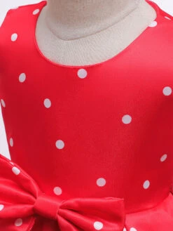 Tunic Dress For Christmas Polyester Fiber Red Christmas Holidays Party Dress -Christmas Costumes Store 202110302010412668763