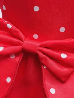 Tunic Dress For Christmas Polyester Fiber Red Christmas Holidays Party Dress -Christmas Costumes Store 202110302010419637128