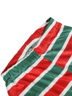 Women Christmas Tunic Dress Green Polyester Fiber Dress Hat Pantyhose Polyester Color Block Christmas Holidays Costumes -Christmas Costumes Store 202111051821019055308