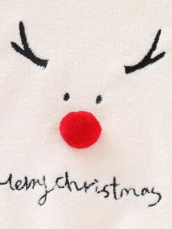 Family Christmas Pajamas Polyester Plaid Pattern Eric White Pants Top 2-Piece Set -Christmas Costumes Store 202111261604466729213