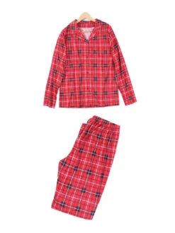 Christmas Matching Family Pajamas Baby's Kid's Polyester Christmas Pattern Top Pants Sets -Christmas Costumes Store 202211111831575875929