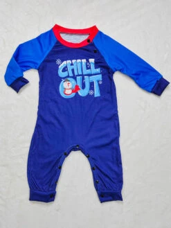 Matching Family Christmas Pajamas Kid's Baby's Polyester Christmas Pattern Top Pants Sets -Christmas Costumes Store 202211111832455384205