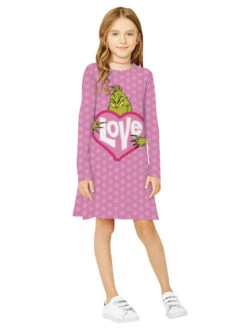 Shift Christmas Black Dress Polyester Christmas Holidays Costumes -Christmas Costumes Store 202211260106364033353