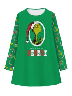 Shift Christmas Black Dress Polyester Christmas Holidays Costumes -Christmas Costumes Store 202211260106367027054