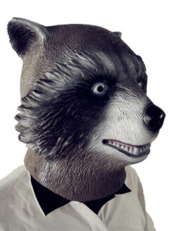 Unisex Christmas Mask Gray Mask Latex Christmas Holidays Costumes -Christmas Costumes Store 20221126010649239326