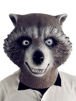 Unisex Christmas Mask Gray Mask Latex Christmas Holidays Costumes