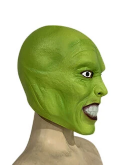 Unisex Christmas Mask Green Mask Latex Christmas Holidays Costumes -Christmas Costumes Store 202211260106560996674