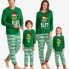 Christmas Matching Family Pajamas Toddler's Baby's Polyester Cotton Pants Top Sets