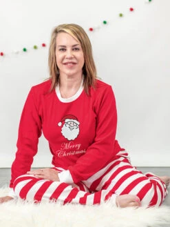 Family Christmas Pajamas Kid's Baby's Christmas Pattern Pants Top Sets -Christmas Costumes Store 202212081414400623526