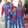 Family Christmas Pajamas Baby's Adult's Christmas Pattern Jumpsuit