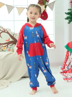 Family Christmas Pajamas Baby's Adult's Christmas Pattern Jumpsuit -Christmas Costumes Store 202212081414563464111