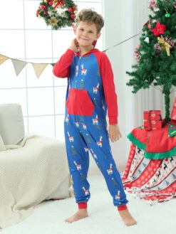 Family Christmas Pajamas Baby's Adult's Christmas Pattern Jumpsuit -Christmas Costumes Store 20221208141456910507