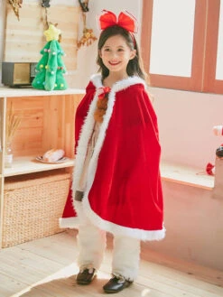Kids Cloak Christmas Costume Red Cover Ups For Little Girls Halloween -Christmas Costumes Store 97b99d16 6b46 45bd 9289 0f7bf661e997