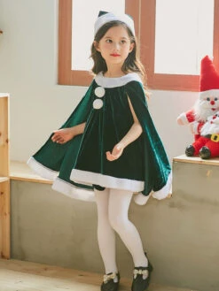 Christmas Costume Kids Outfit Dresses Shorts Hat 3 Piece Set For Little Girls Halloween -Christmas Costumes Store aa0b96f8 a435 456c 9fec a7f34e4f9d18