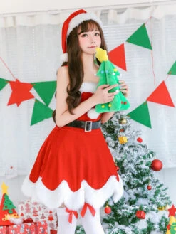 Christmas Slip Dresses Red Santa Claus Costume Set Halloween -Christmas Costumes Store b68d6bc4 8dfe 4485 ab50 a7351917e790