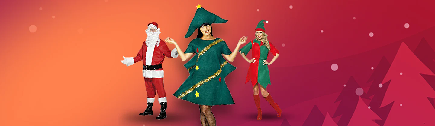 Front Page -Christmas Costumes Store 2022 SCS Collection Christmas Costumes Accessories